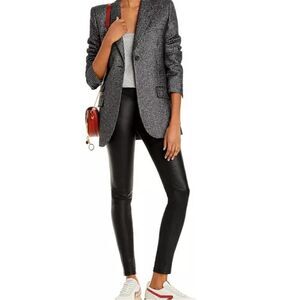 NEW Theory Adbelle Leather Leggings